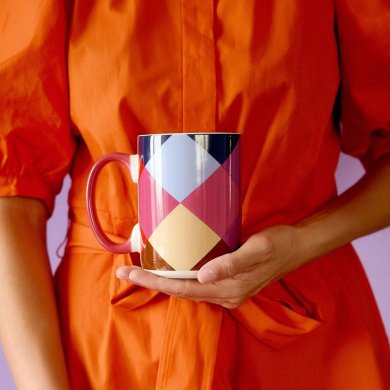 Кружка Homla NAOKO 500 мл Різнокольоровий - 8 Кружка Homla NAOKO 500 мл Різнокольоровий 234132 фото - 8