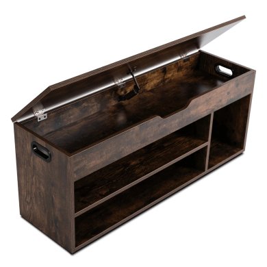 Лавка для взуття Mebel Elit ALEC Дуб рустик ME.ALEC/DRU/CZ/SZAFKBUT фото - 2