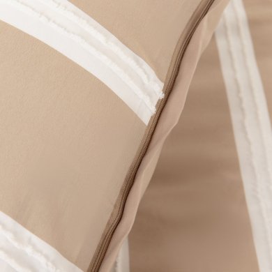Комплект постельного белья Homla GLAND 160x200 см Бежевый 209998 фото - 2