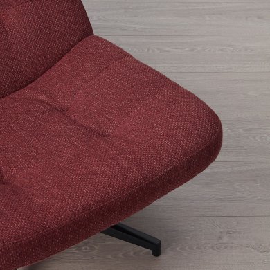 Кресло мягкое поворотное HAVBERG Красный - 9 IKEA Кресло мягкое поворотное HAVBERG Красный (ИКЕА ХАВБЕРГ) 20514895 фото - 9