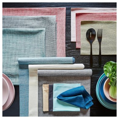 Скатертина SVARTSENAP 145x240 см Сірий - 7 IKEA Скатертина SVARTSENAP 145x240 см Сірий (ИКЕА СВАРЦЕНАП) 00545930 фото - 7