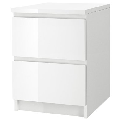 IKEA Тумба приліжкова MALM (ИКЕА МАЛЬМ) 50336552 фото - 2