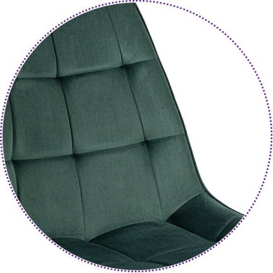 Обідній стілець Mebel Elit RIO Welur Зелений - 5 Обідній стілець Mebel Elit RIO Welur Зелений ME.RIO/Z/V/K фото - 5