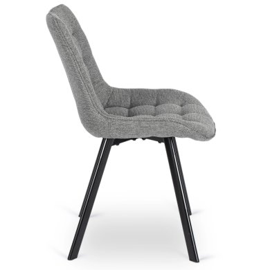 Обідній стілець Mebel Elit RICK 2 Сірий - 3 Обідній стілець Mebel Elit RICK 2 Сірий ME.RICK2/P/T/K фото - 3