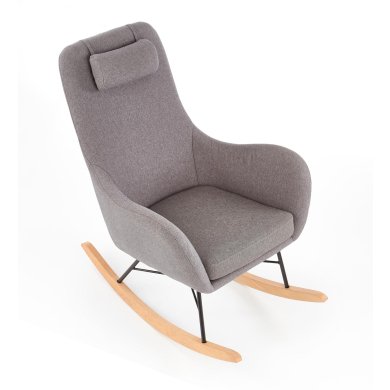 Кресло-качалка мягкое Halmar Botas Серый - 5 Кресло-качалка мягкое Halmar Botas Серый V-CH-BOTAS-FOT фото - 5