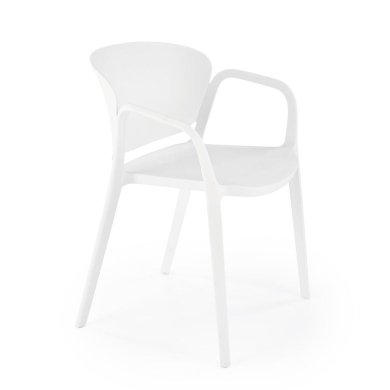 Садовый стул Halmar K491 Белый - 5 Садовый стул Halmar K491 Белый V-CH-K/491-KR-BIAŁY фото - 5