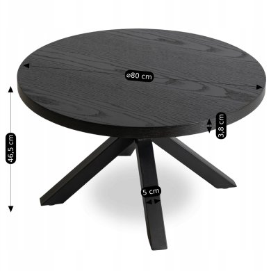 Журнальный стол Mebel Elit LINCOLN Черный ME.LINCOLN/CZ/CZ/L фото - 8