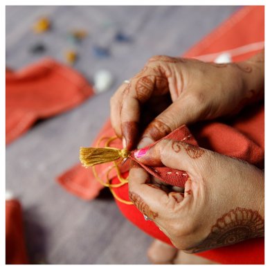 Набор салфеток SLATTIKA 40х40 см 2 шт Красный - 4 IKEA Набор салфеток SLATTIKA 40х40 см 2 шт Красный (ИКЕА СЛАТТИКА) 80551738 фото - 4