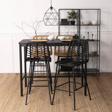 Барний стілець Mebel Elit JERRY Чорний - 6 Барний стілець Mebel Elit JERRY Чорний ME.JERRY/CZ/CZ/RT/H фото - 6