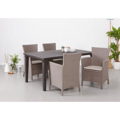 Садовое кресло Keter IOWA Капучино 215519 фото - 4