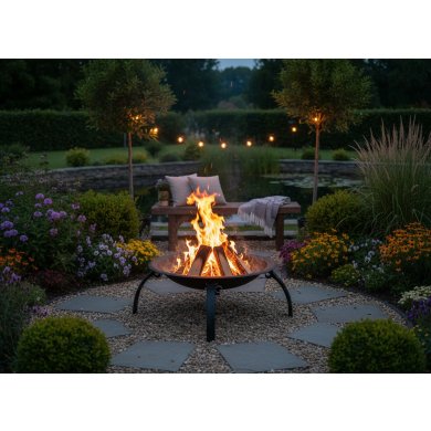 Угольный гриль Garden Line 56 см Черный BBQ5344 фото - 9