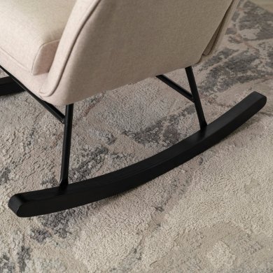 Крісло-качалка м'яке Mebel Elit JACKSON 3 Бежевий ME.JACKSON/BZ/T/FW фото - 10