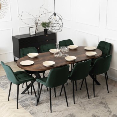 Розкладний обідній стіл Mebel Elit LUGO Дуб рустик - 11 Розкладний обідній стіл Mebel Elit LUGO Дуб рустик ME.LUGO/DRU/CZ/S фото - 11