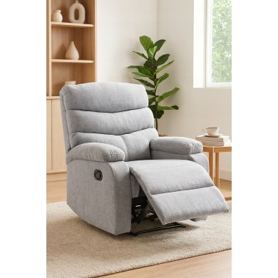 Кресло мягкое раскладное с реклайнером Kontrast VERA Серый 5.01.84816 фото - 12