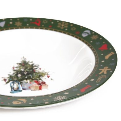 Глубокая тарелка Homla KALVEN 22 см Зеленый - 3 Глубокая тарелка Homla KALVEN 22 см Зеленый 218877 фото - 3