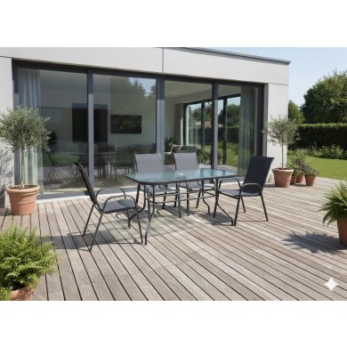 Комплект садових меблів Garden Line TIH6629 Чорний TIH6629 фото - 2