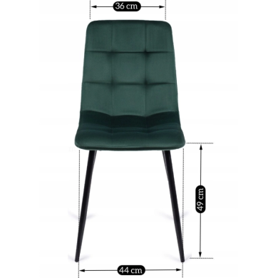 Обеденный комплект мебели Mebel Elit HARRY PERU | Дуб ривьера / Черный / Зеленый - 13 Обеденный комплект мебели Mebel Elit HARRY PERU | Дуб ривьера / Черный / Зеленый HARRY/DR/CZ/S/PERU/Z/V/Z4/K фото - 13