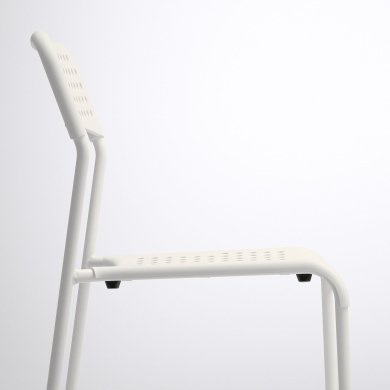IKEA Обеденный стул ADDE Белый (ИКЕА АДДЕ) 10219178 фото - 4