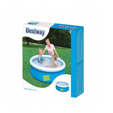 Надувной детский бассейн Bestway 57241 152х38 см Голубой BES57241 фото - 4