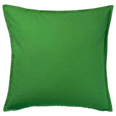 IKEA Декоративная наволочка GURLI 50х50 см Зеленый (ИКЕА ГУРЛИ) 60554120