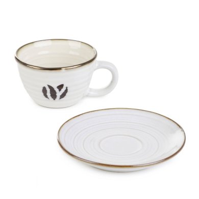 Чашка с блюдцем Homla MOSHA 100 мл Принт 227790 фото - 2