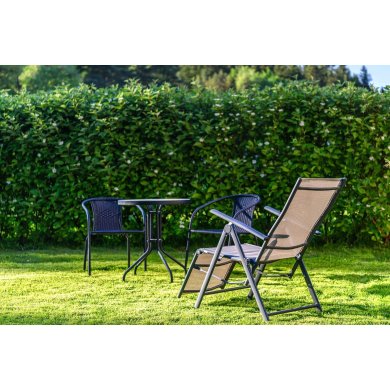 Комплект садових меблів Garden Line BISTRO Чорний NEO2262KPL фото - 4