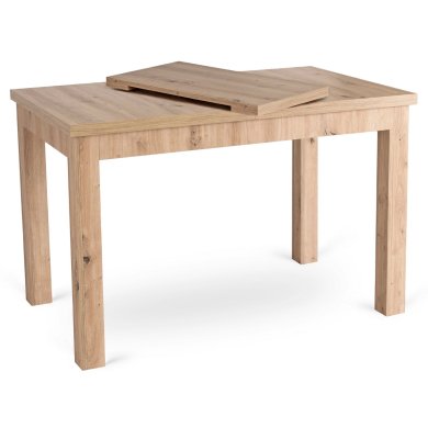 Раскладной обеденный стол Mebel Elit SKUBI Дуб артизан - 3 Раскладной обеденный стол Mebel Elit SKUBI Дуб артизан W.SKUBI/DA/S фото - 3