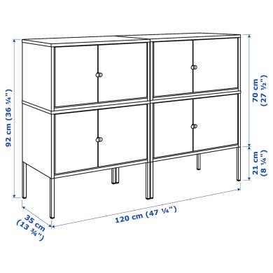 Комбінація шаф підвісних LIXHULT - 12 IKEA Комбінація шаф підвісних LIXHULT (ИКЕА LIXHULT) 29279186 фото - 12