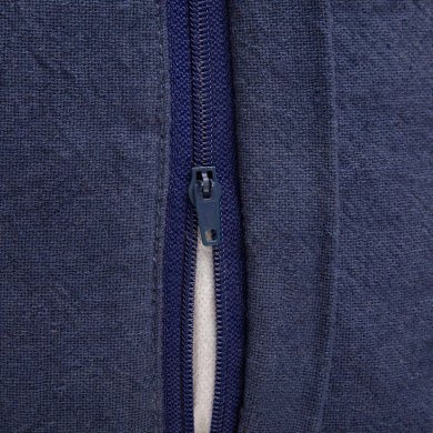 Декоративная наволочка Homla DREL 45x45 см Темно-синий 218762 фото - 4