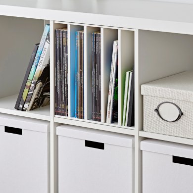 IKEA Вставка з полками KALLAX (ИКЕА КАЛЛАКС) 40423719 фото - 2