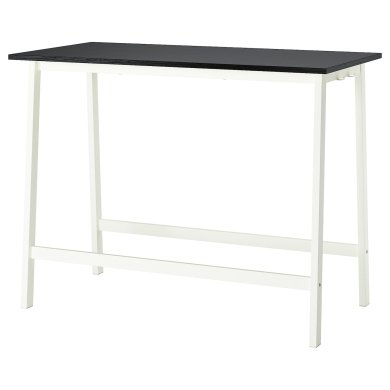 IKEA Письменный стол для работы сидя/стоя MITTZON Черный (ИКЕА МИЦОН) 99533061