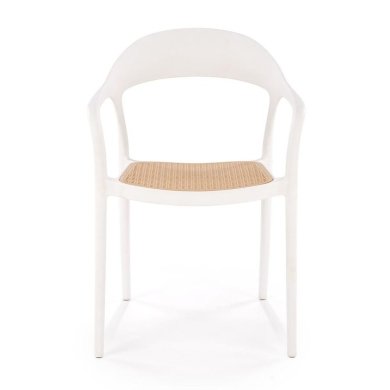 Садовый стул Halmar K530 Белый - 5 Садовый стул Halmar K530 Белый V-CH-K/530-KR-BIAŁY фото - 5