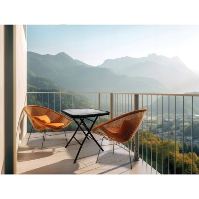 Складной садовый стол Kontrast TASOS Черный 5.04.21139 фото - 9