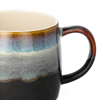 Кружка Homla ALBY 550 мл | Черный / Синий 200081 фото - 4