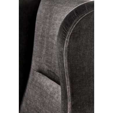 Кресло мягкое Halmar Chester-2 Антрацит - 7 Кресло мягкое Halmar Chester-2 Антрацит V-PL-CHESTER_2-FOT-ANTRACYTOWY фото - 7