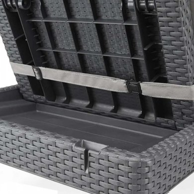 Складаний шезлонг Keter JAIPUR Графіт - 5 Складаний шезлонг Keter JAIPUR Графіт 238416 фото - 5