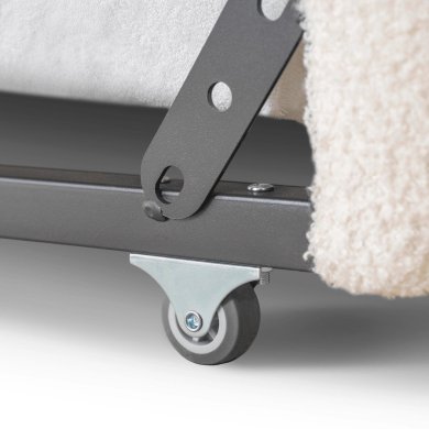 Раскладная кушетка Mebel Elit VILLEMO Boucle 90x200 см Кремовый ME.VILLEMO/90/90/KR/TB/LOZWYS фото - 8