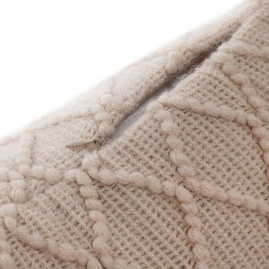 Декоративна наволочка Homla LOOP 45х45 см Бежевий - 3 Декоративна наволочка Homla LOOP 45х45 см Бежевий 218856 фото - 3