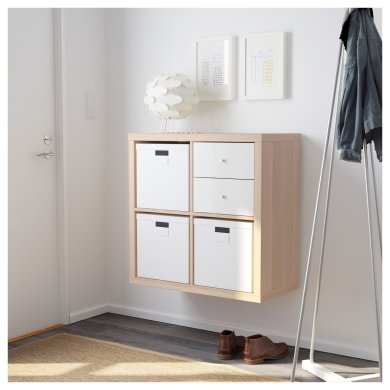 Стеллаж KALLAX Дуб - 2 IKEA Стеллаж KALLAX Дуб (ИКЕА KALLAX) 60324520 фото - 2