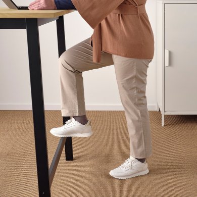 IKEA Письменный стол для работы сидя/стоя MITTZON Дуб (ИКЕА МИЦОН) 59533039 фото - 2