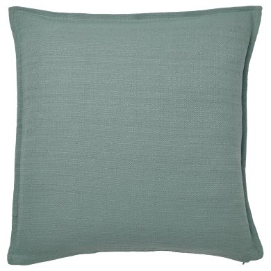 IKEA Декоративна наволочка LAGERPOPPEL 50х50 см Сірий (ИКЕА ЛАГЕРПОПЕЛЬ) 50561814