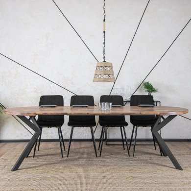 Розкладний обідній стіл Mebel Elit LUKAS Дуб рустик - 10 Розкладний обідній стіл Mebel Elit LUKAS Дуб рустик ME.LUKAS/DRU/CZ/S фото - 10