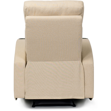 Кресло мягкое раскладное с реклайнером Mebel Elit ALAN Бежевый ME.ALAN2/BZ/T/FW фото - 8