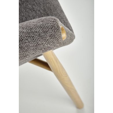 Обідній стілець Halmar K489 Попелястий V-CH-K/489-KR-POPIELATY фото - 10