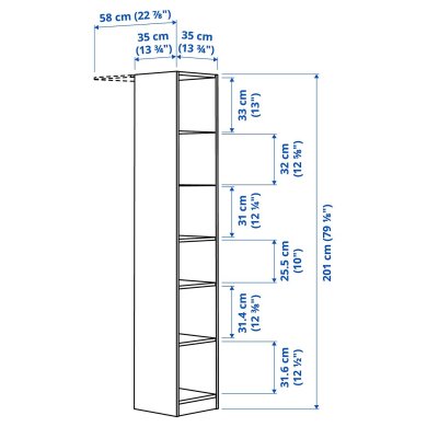 IKEA PAX (ИКЕА ПАКС) 90603826 фото - 6