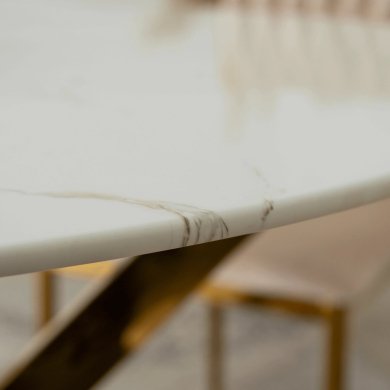 Обеденный стол Mebel Elit BALI Белый ME.BALI/BM/ZL/S фото - 7