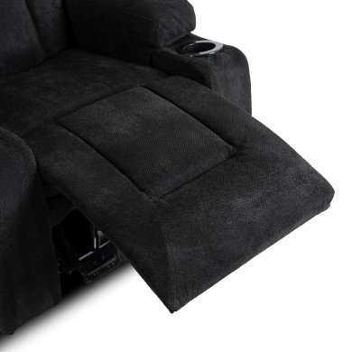 Кресло мягкое раскладное массажное с реклайнером Mebel Elit BOX 2 Черный ME.BOX2/CZ/T/FW фото - 13