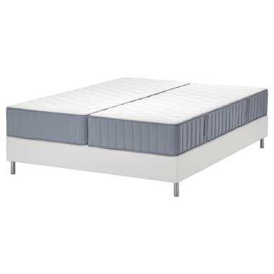 IKEA Ліжко LYNGOR 160x200 см Білий (ИКЕА ЛИНГОР) 49613507