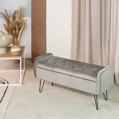 Скамья Homla VENLO | Бежевый / Черный - 6 Скамья Homla VENLO | Бежевый / Черный 209683 фото - 6