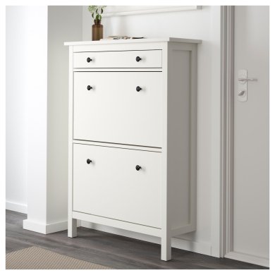 IKEA Тумба для взуття HEMNES (ИКЕА ХЕМНЭС) 20169559 фото - 4